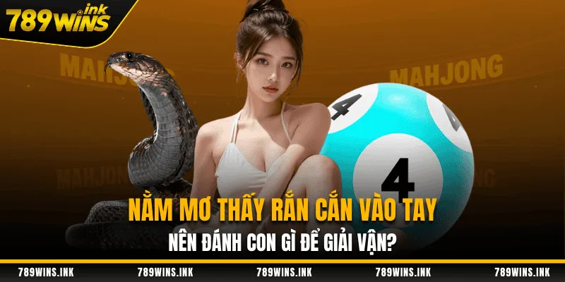 Nằm Mơ Thấy Rắn Cắn Vào Tay Nên Đánh Con Gì Để Giải Vận?